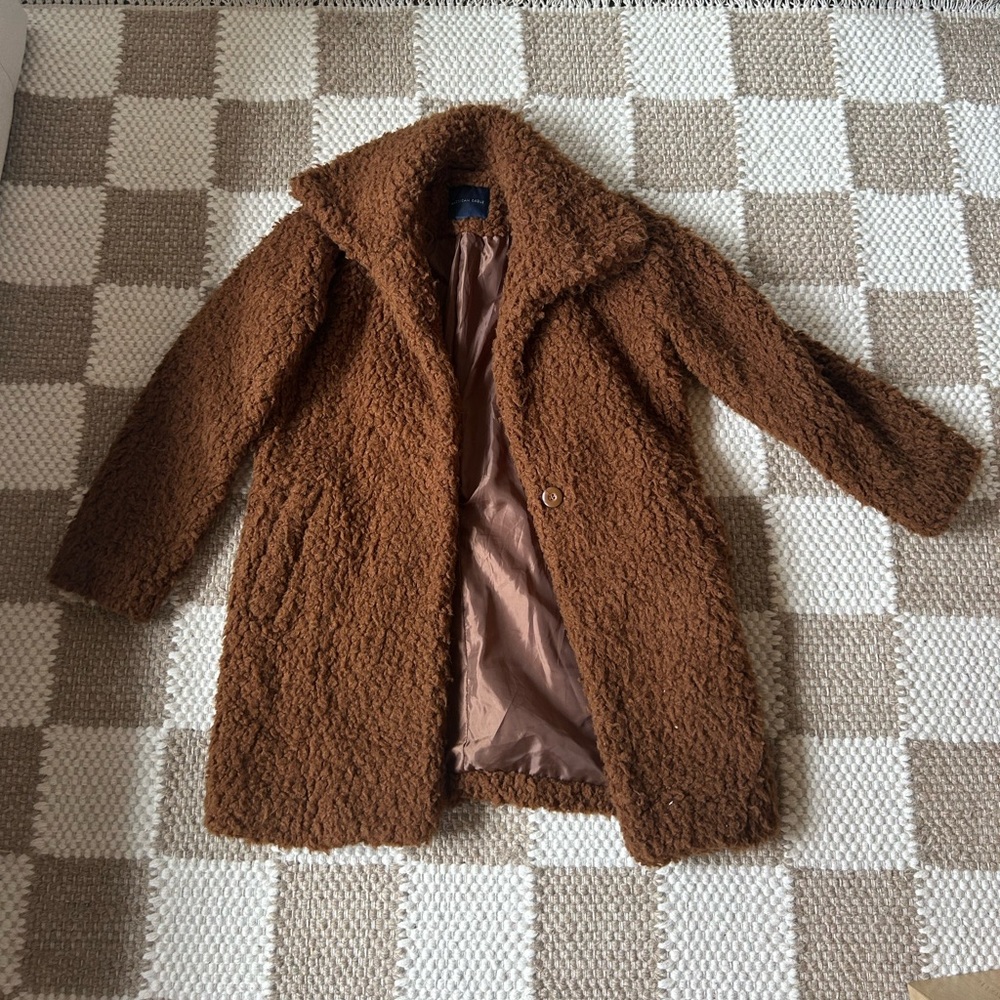 American Eagle Sherpa Coat